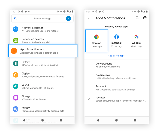 android infettato da virus provenienti da siti per adulti